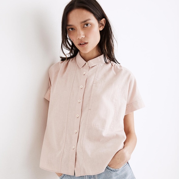 Madewell Tops - Madewell | (Re)sponsible Seamed Hilltop Shirt